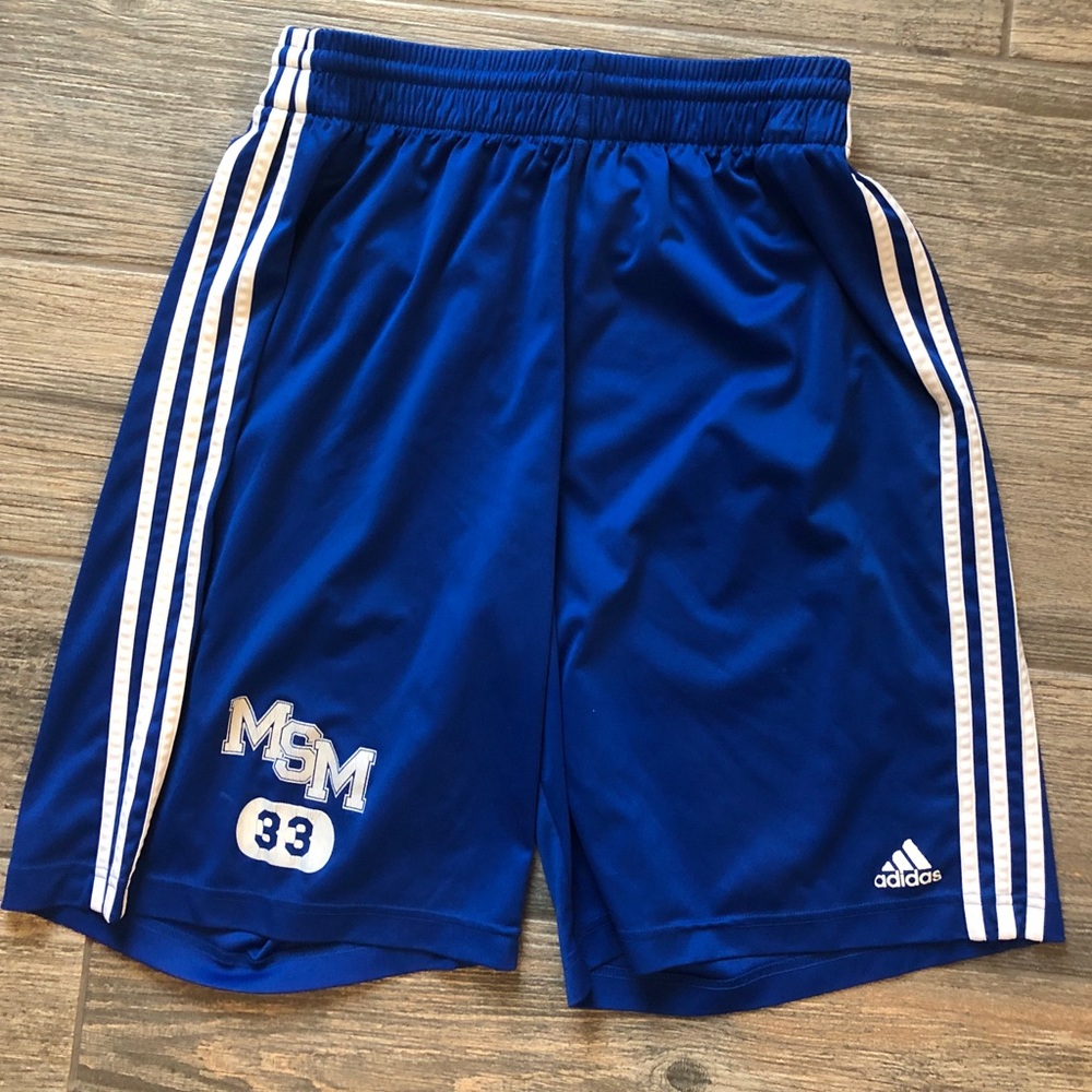 Adidas Basketball Shorts Men’s Large w/Drawstrings